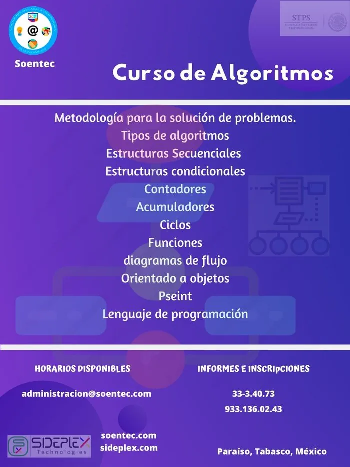 Curso de Algoritmos - SOENTEC